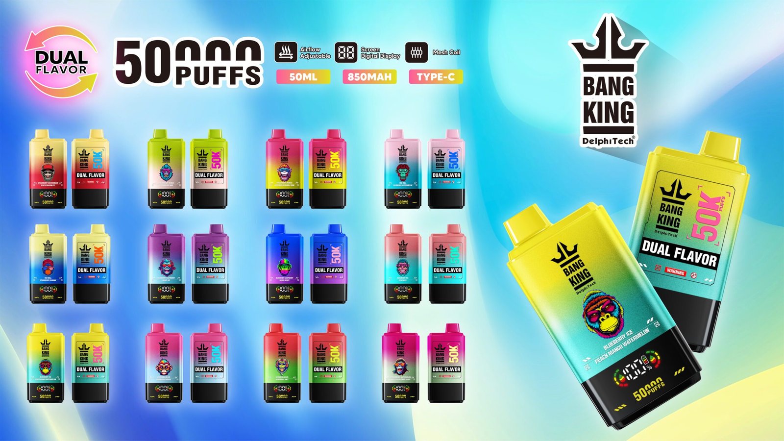 Bang 5000 Puffs Disposable Vape – Authorized by Lemaga