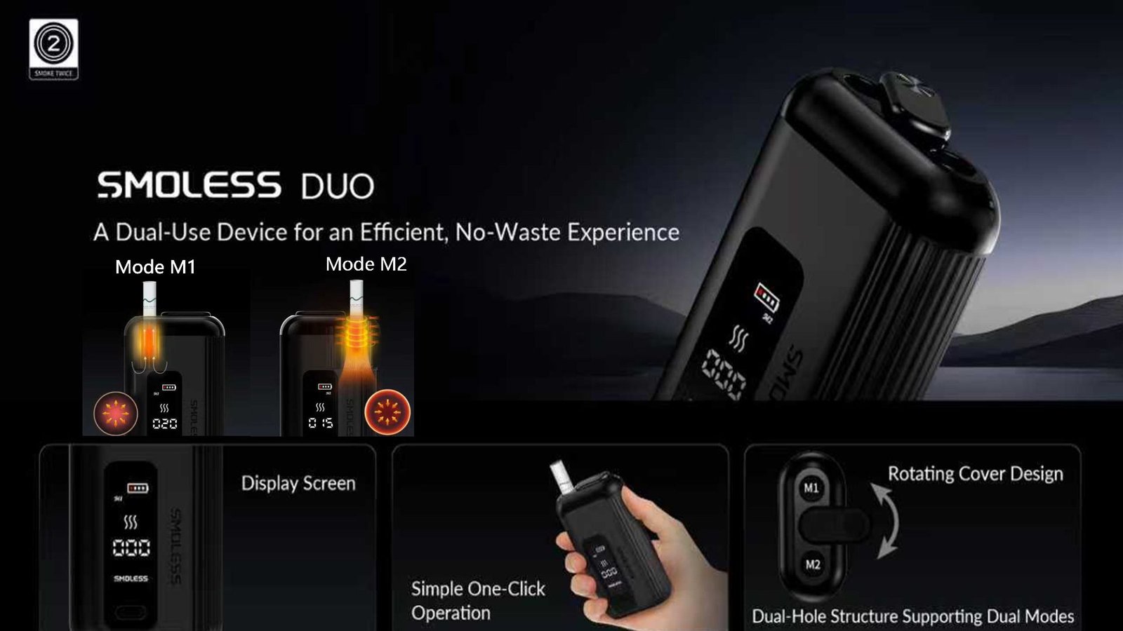 Smoless Pod Vape Device – Authorized by Lemaga