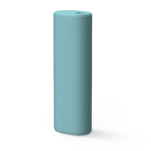 SMOLESS A1 heated tobacco device in teal with leather-textured finish