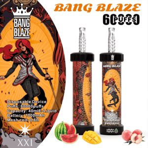 Lemaga Bang Blaze 60000 Puffs 0.6ohm Dual Mesh Coil Vape Wholesale