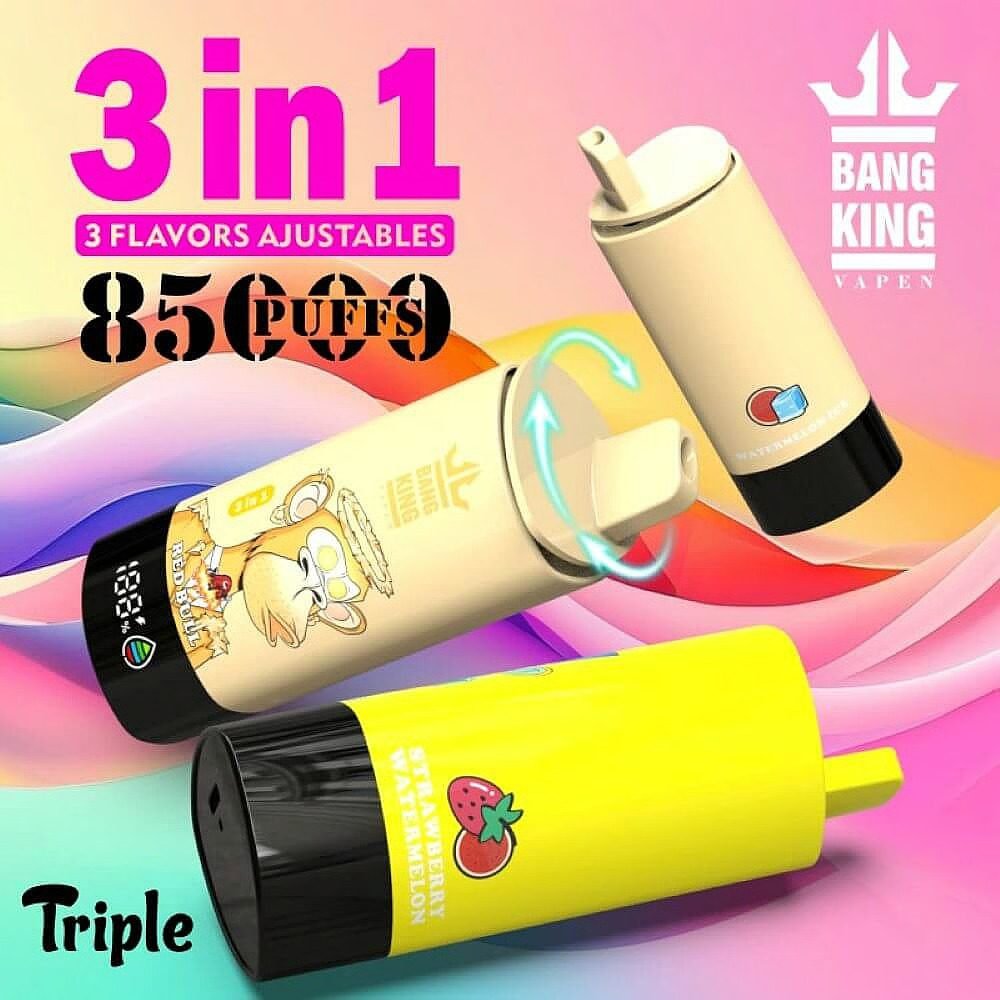 Bang King Triple 85000-85K 3-in-1 Einweg-Vape Bang King Triple 85000-85K 3-in-1 Einweg-Vape - Image 8