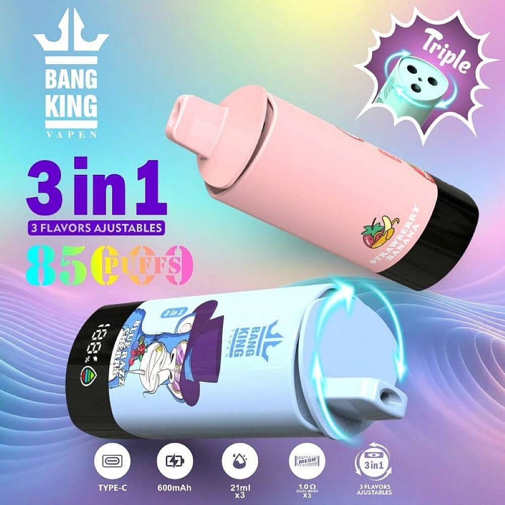 Bang King Triple 85000-85K 3-in-1 Einweg-Vape Bang King Triple 85000-85K 3-in-1 Einweg-Vape - Image 7