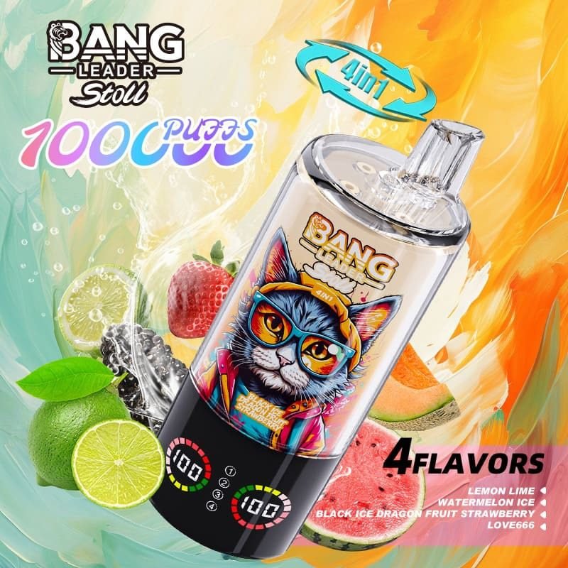 Bang Leader 100000 Puffs 4-in-1 Disposable Vape 100K Puffs Multi-Flavor Wholesale