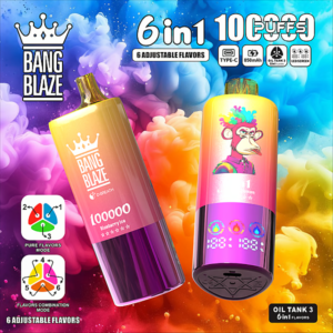 Bang Blaze 100K Disposable Vape – 6-in-1 Flavor System, 100,000 Puffs Main Image