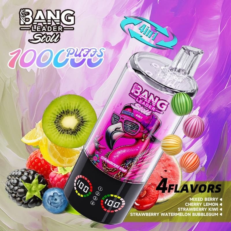 Bang Leader 100000 Puffs 4-in-1 Disposable Vape 100K Puffs Multi-Flavor Wholesale