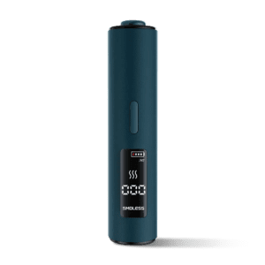 SMOLESS A1 Pro heated tobacco device in Saddle Brown with LED display